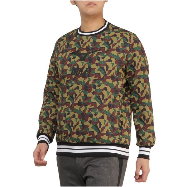 返品交換不可 大特価 MIZUNO ミズノ 発熱素材 ブレスサーモリバーシブルプルオーバー メンズ ゴルフ セーター E2MEA50595