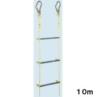 八ツ矢工業 アルミ縄ばしご 10m 12046