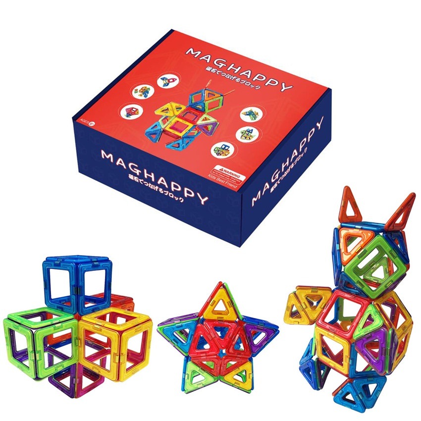 Qoo10] マグフォーマー 激安価格 マグフォーマー 76ピース入り