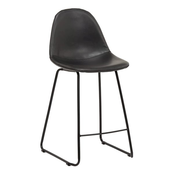 バーチェア 高さ93.5×座面高60cm ブラック LC-4535BK