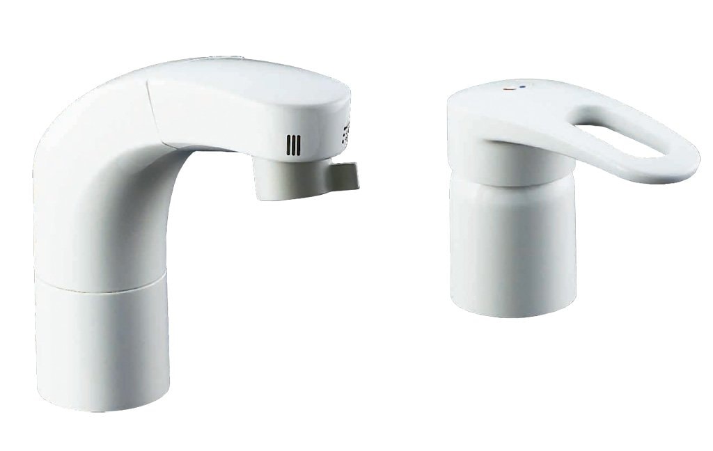 LIXIL ( リクシル ) INAX ホース引出式 シングルレバー 混合水栓 RLF-681Y 一般地用 水栓 洗面 シャワー水栓 水道 蛇口 混合栓 節水 省エネ