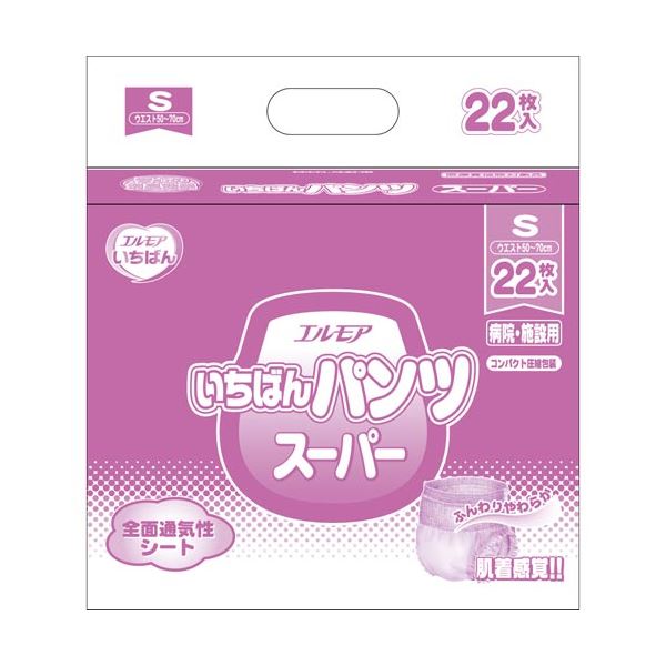 カミ商事 いちばんパンツスーパーS22枚×6P