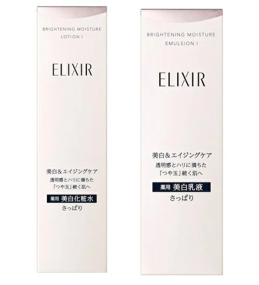 【化粧水乳液セット】国内正規品　エリクシール ブライ都にング ローション WT I / １７０ml－ブライトニング エマルジョン WT I / １３０mｌ　さっぱりタイプ