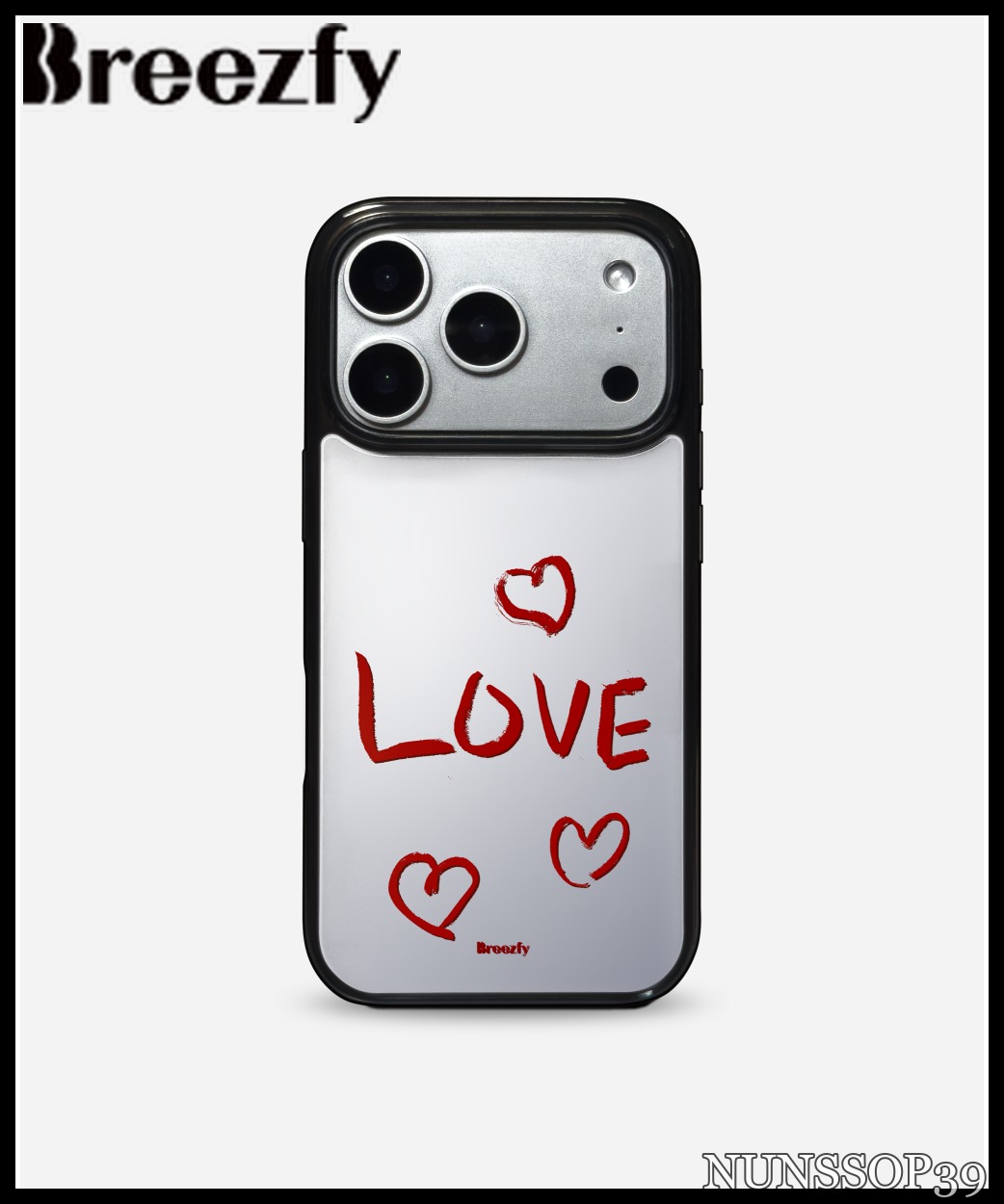 Breezfy LOVE - MagSafe iPhone - Graphite Frame