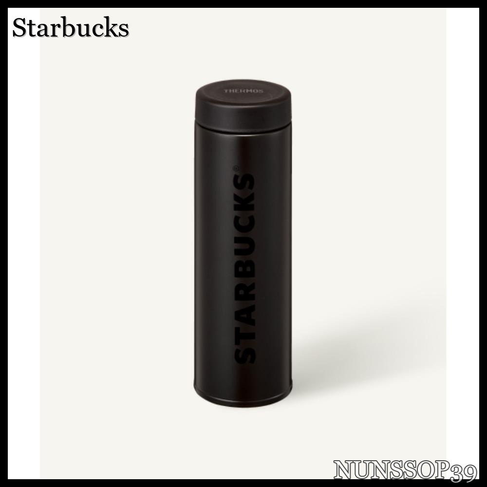 Starbucks JON Black Wordmark Thermos 480ml Eco Tumbler B