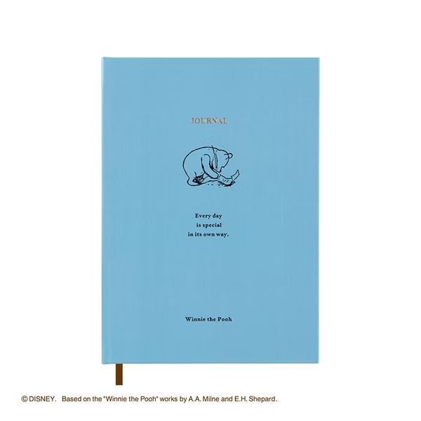 （まとめ買い）ダイゴー 日記帳 イージージャーナル B6 クラシックプー ブルー R2327 [x3]