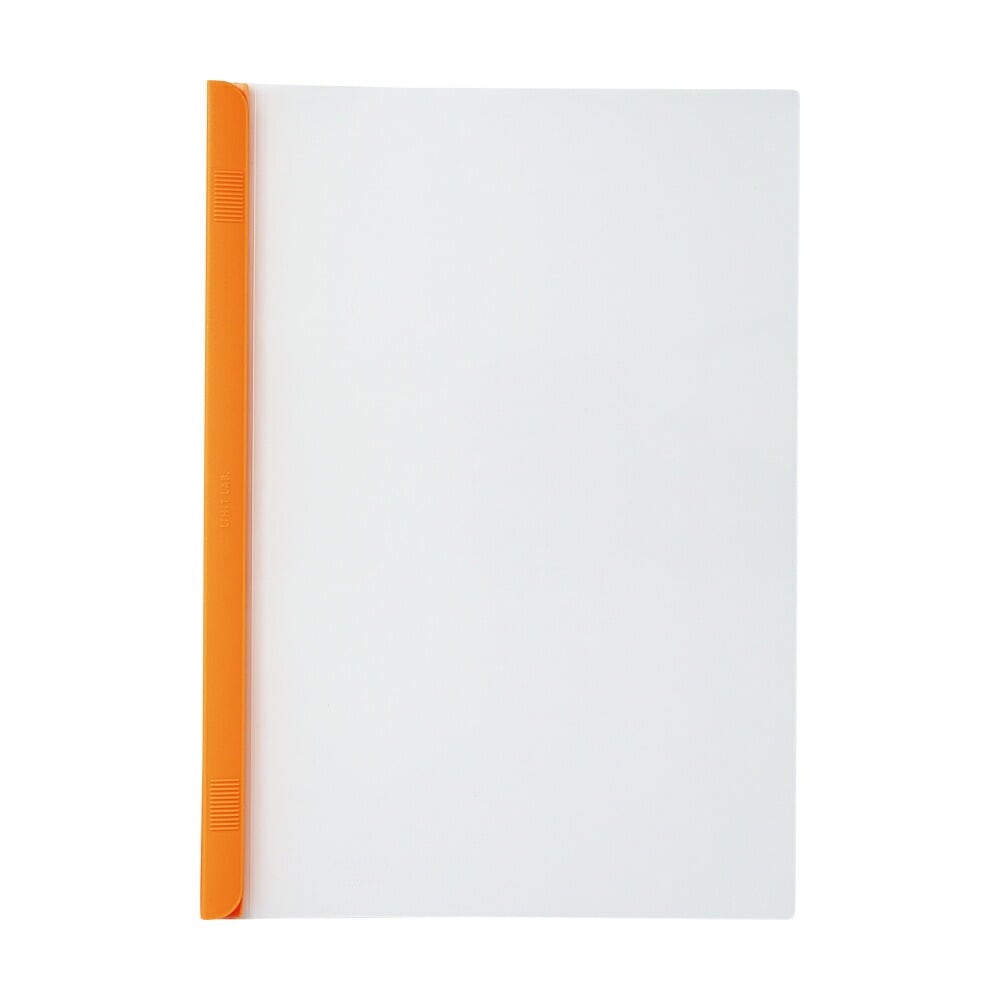 （まとめ買い）リクエスト スライドバーファイル綴じ（10冊パック） A4 黄 G-1730-5 [x3]