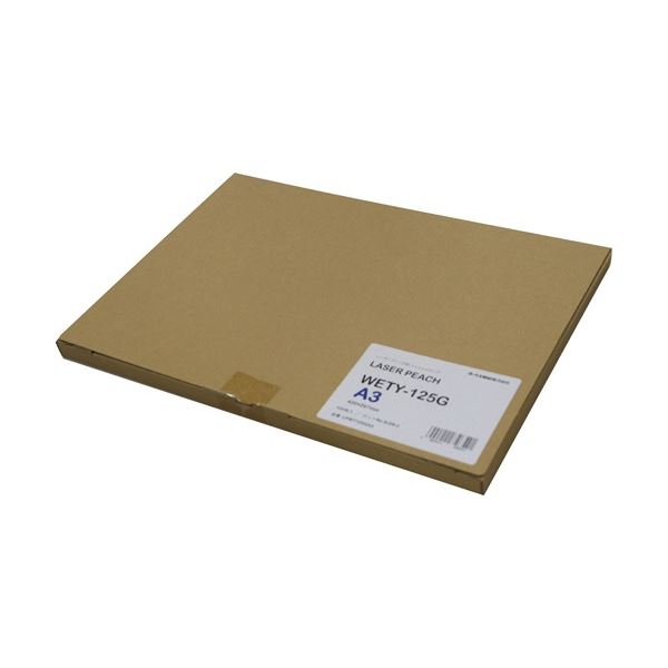 レーザーピーチ グロス WETY-125G A3 1冊（100枚）