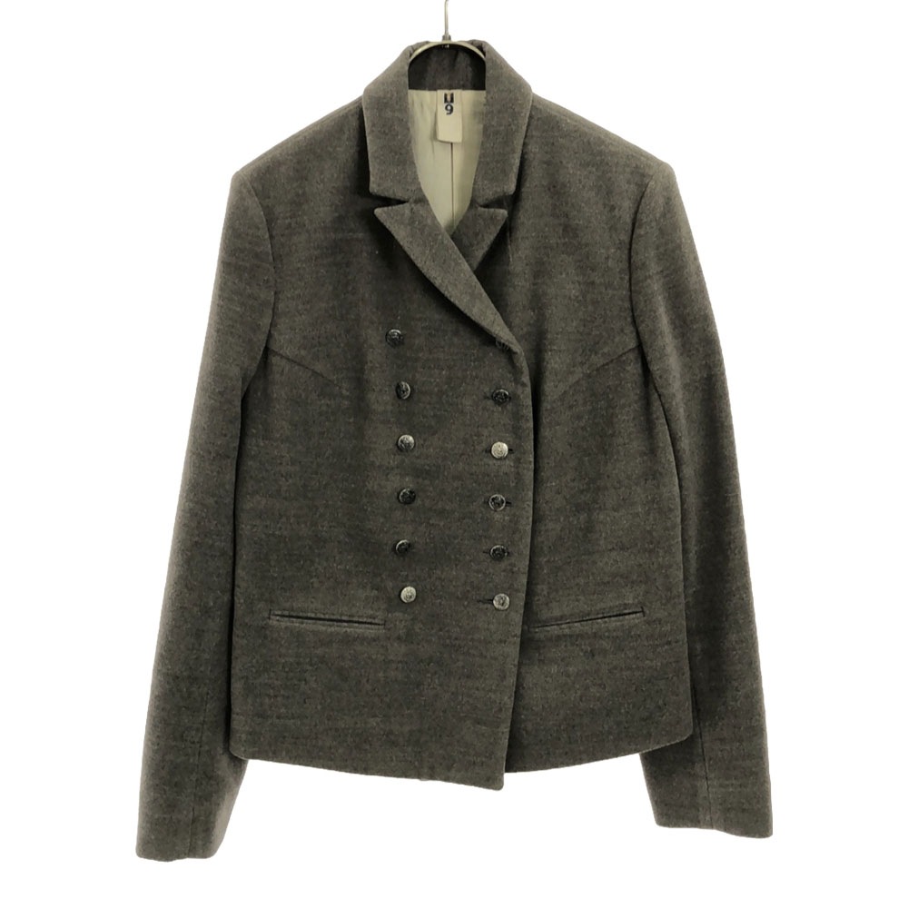 ユーナイン ウール テーラードジャケット 2 グレー系 U9 45アールピーエム レディース 6,433円
