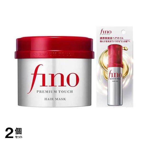 fino(フィーノ) プレミアムタッチ 濃厚美容液ヘアマスク 230g (&ヘアオイル 70mL) 2個セット
