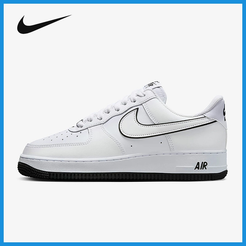 ナイキエア フォース 1 07 ホワイト/ホワイト/ブラック 人気 おしゃれ DV0788-103 AIR FORCE 1 07 メンズ レディース