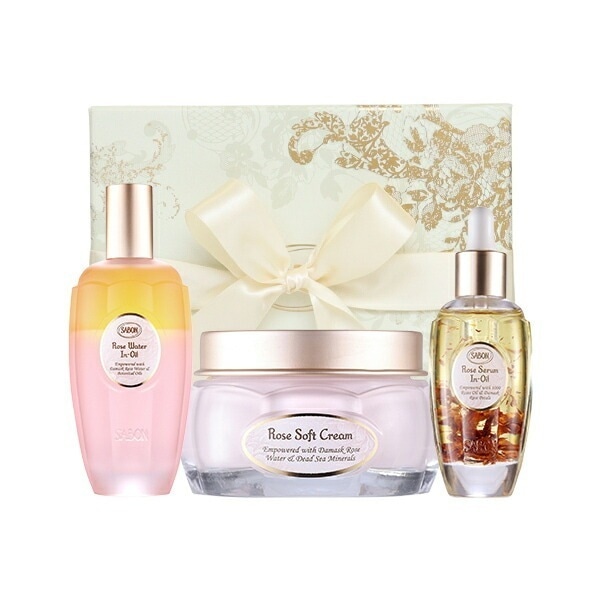 ギフトセット ローズウォーターインオイル セラム 美容オイル フェイスクリーム 化粧品 コスメ 高級 ブランド ローズフェイスケアライン フェイスケア オリジナルセット