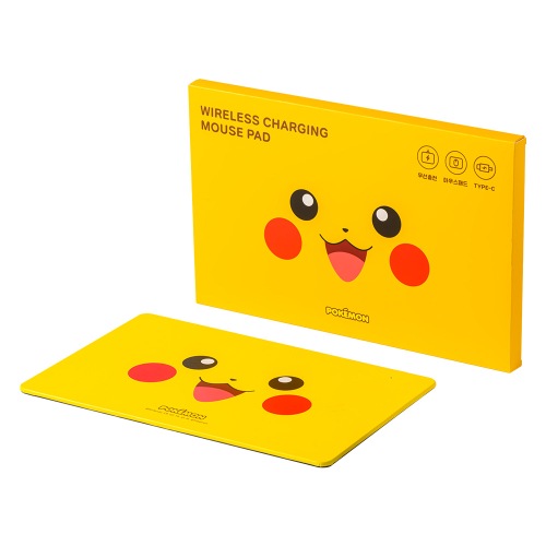 ポケモンワイヤレス充電 マウスパッド ピカチュウ