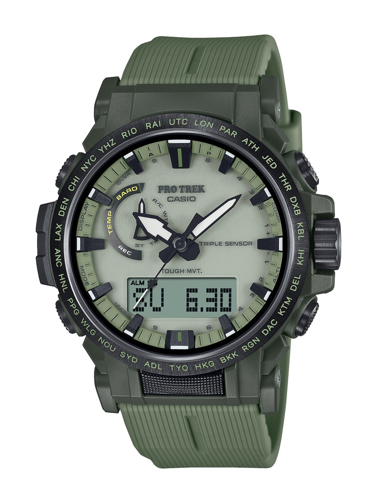 カシオ 【国内正規品】PROTREK　Climber Line ソーラー電波　メンズタイプ PRW-61LD-3JF