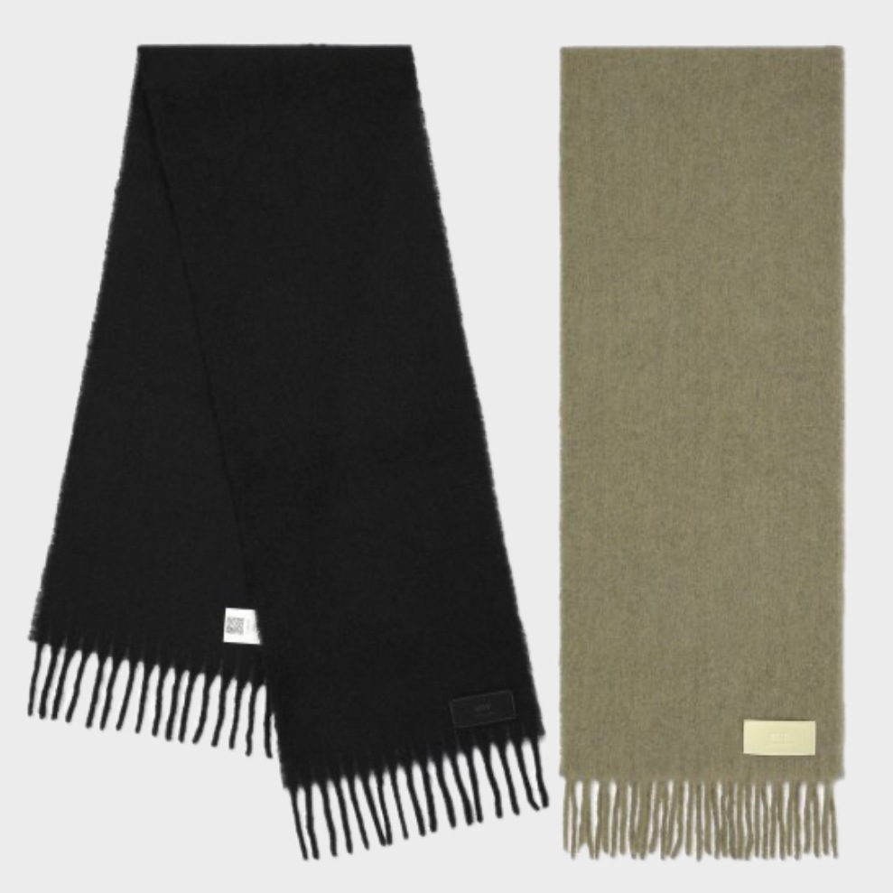 オーバーサイズアルパカマフラー