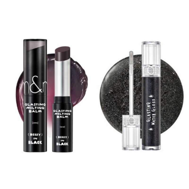 【多彩なBlack Spectrum】【2点セット】グラスティングメルティングバーム17ベリーインBlack/グラスティングウォーター グロス
