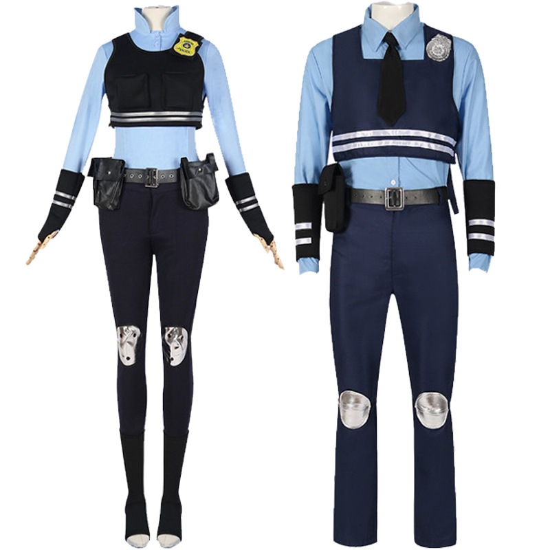 ズートピア ウサギ警察官 ジュディ ジュディ コミコン ガールズ パフォーマンス コスチューム 女性 コスプレ