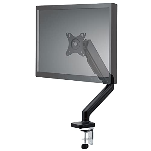 エレコム モニターアーム シングルアーム 17~32インチ対応 耐荷重:9kg ガス式 VESA規格対応 ブラック DPA-SS02BK