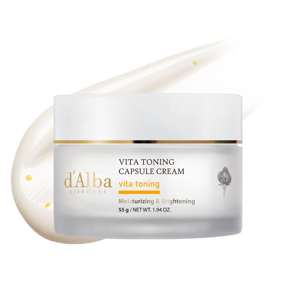 ダルバ(dAlba) ビタトーニングカプセルクリーム 55g Vita Toning Capsule Cream クリーム 保湿クリーム 保湿 潤い 乾燥肌 しっとり ビタミン