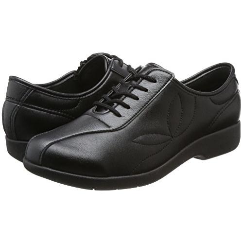 アサヒシューズ ASAHI 快歩主義 スニーカー 快適設計 KHSL135 KS23514 ブラック レディース