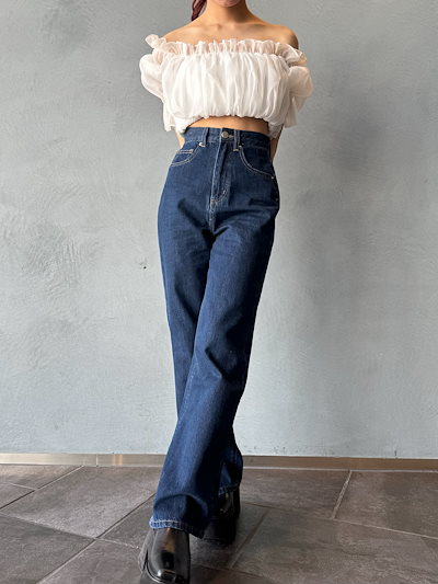 Qoo10] TWWデニム 骨格ウェーブ優勝デニム