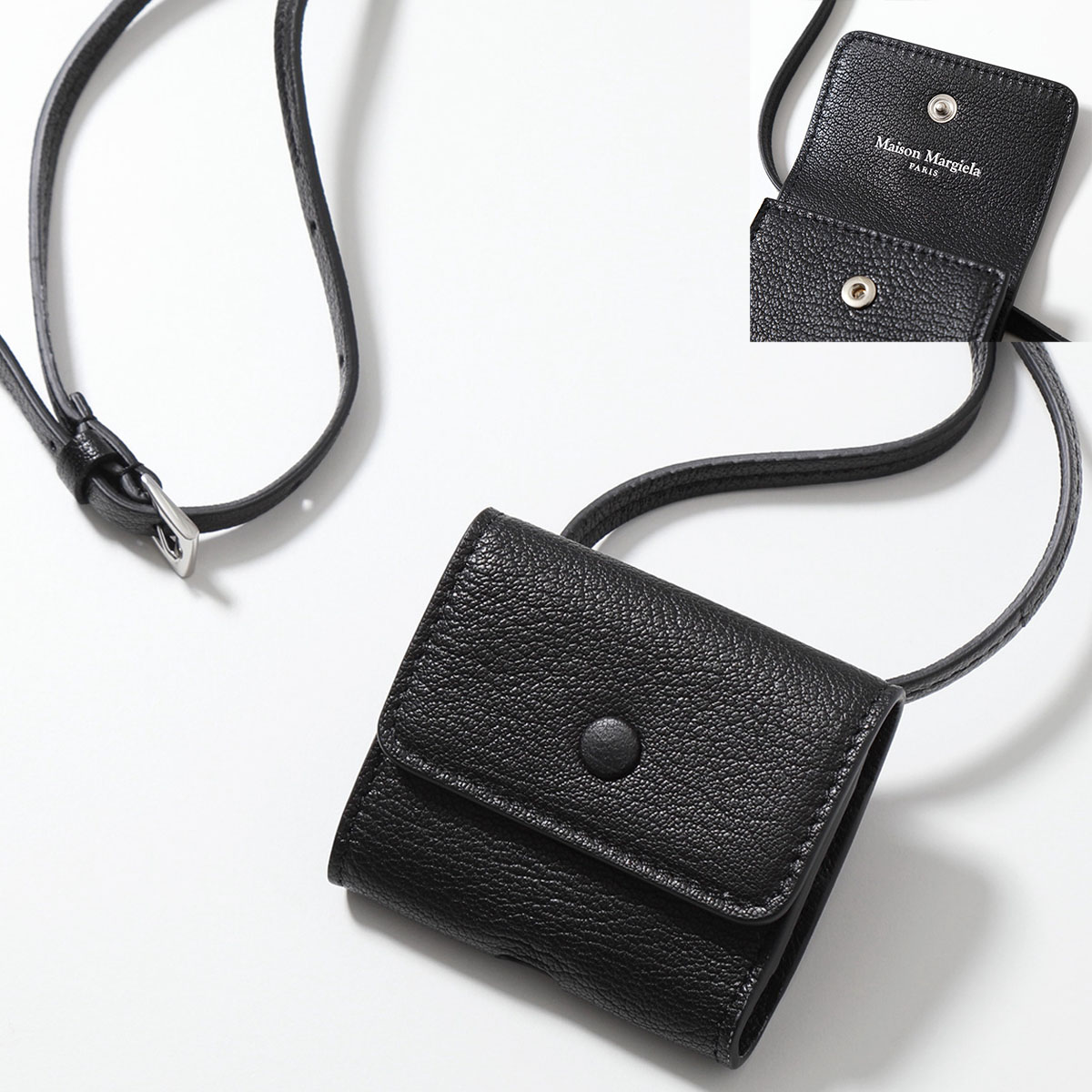 MAISON MARGIELA メゾンマルジェラ イヤホンケース SA1VZ0005 P4806 メンズ AirPods エアポッズ エアーポッズ レザー T8013 SA1VZ0005P4806T8