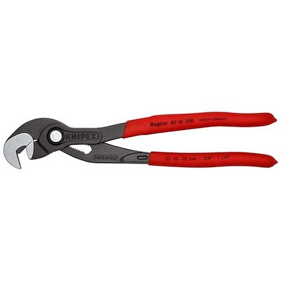 KNIPEX社　KNIPEX マルチプルスリップジョイントスパナ 250mm (SB店頭展示パッケージ仕様)　8741250SB