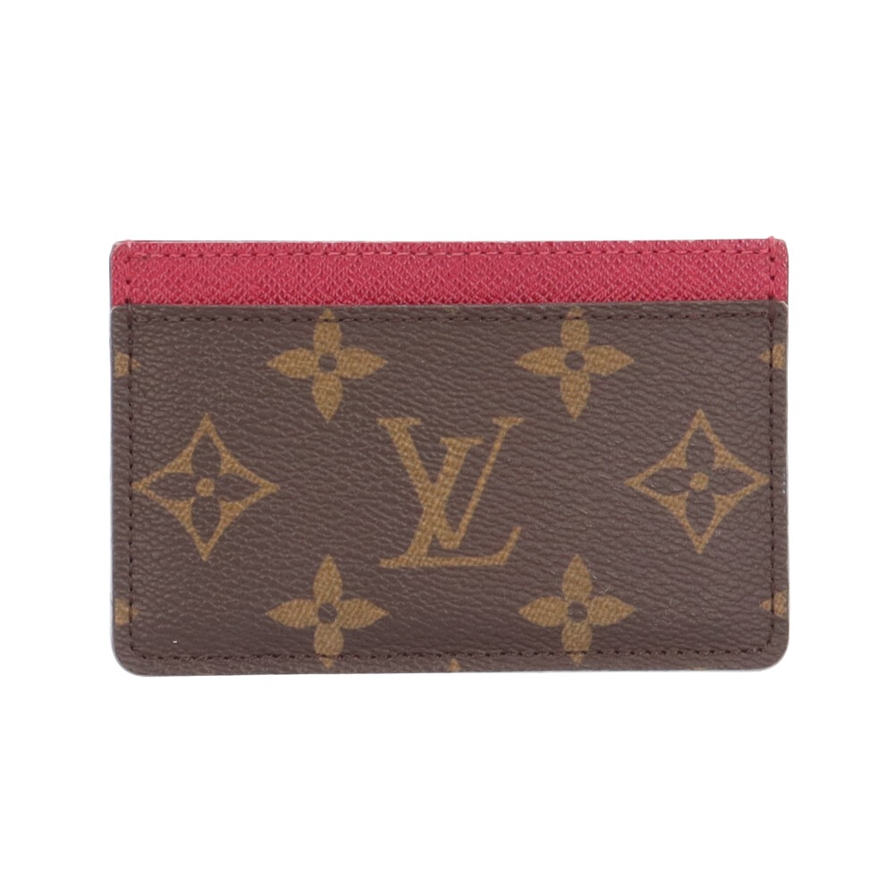 ルイヴィトン ポルトカルトサーンプル モノグラム カードケース モノグラムキャンバス M60703 LOUIS VUITTON 中古 美品