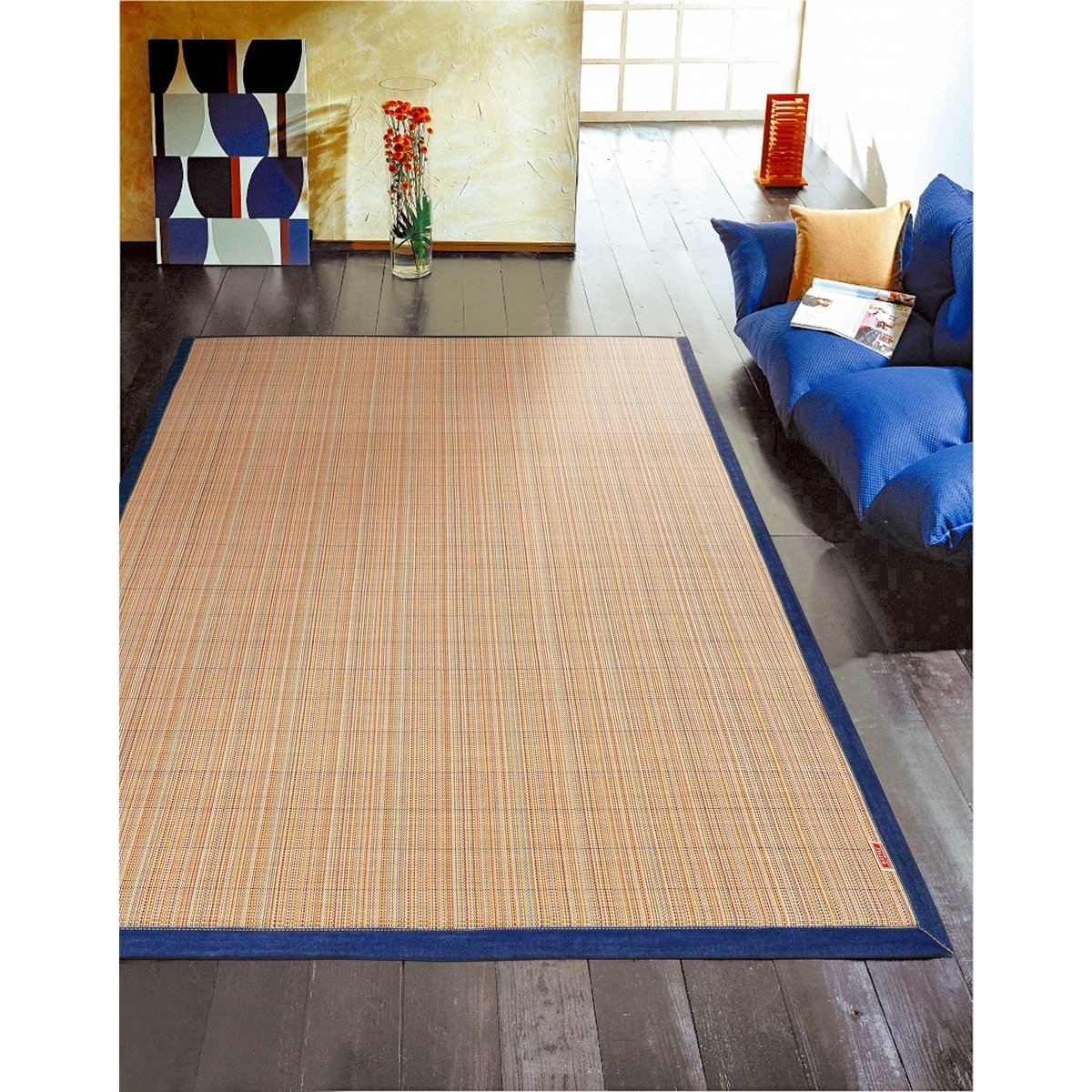 【i】竹ラグ カーペット 3畳 シンプル 『DDXリオ』 約180×240cm【北海道・沖縄・離島不可】