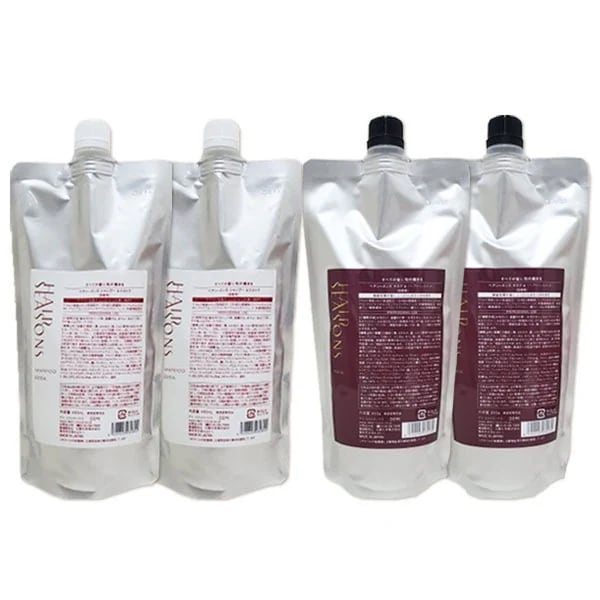 シャンプー エクストラ 450mL 詰め替え×2個 + トリートメント マスク 450g 詰め替え×2個 セット