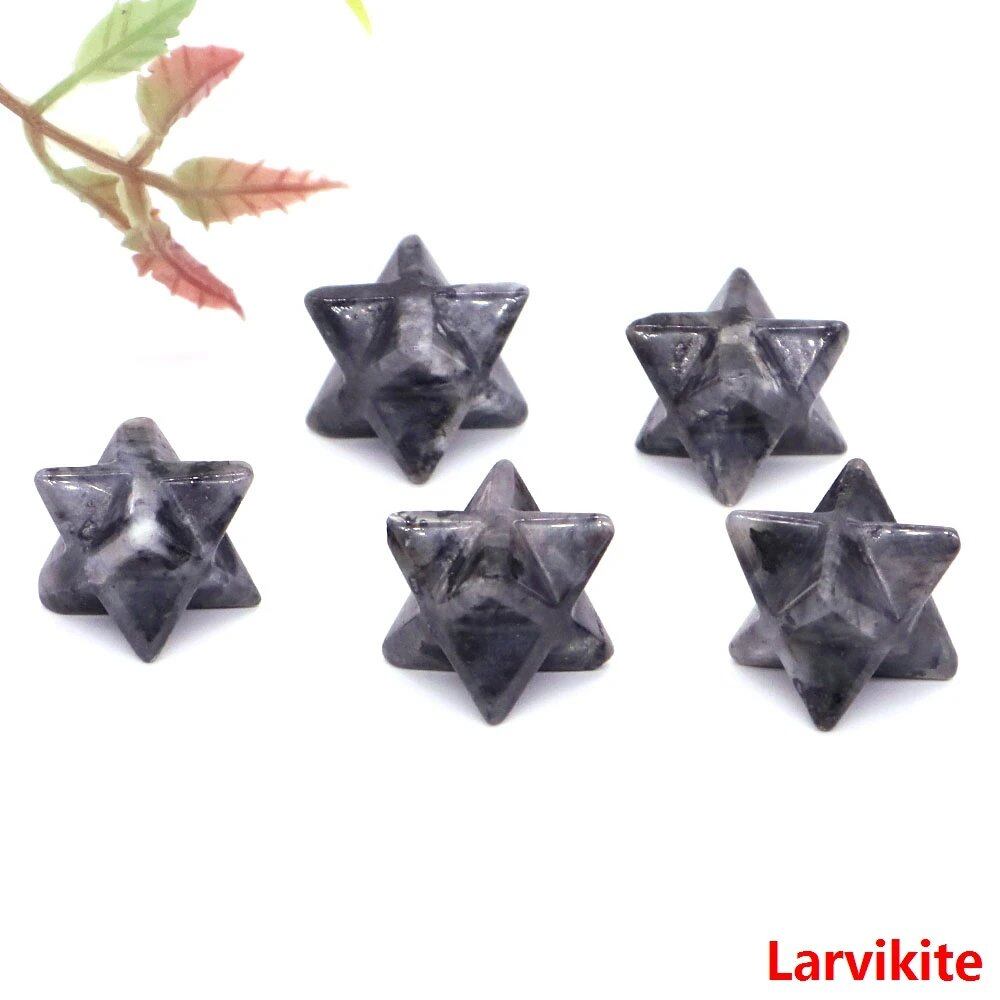 13mm メルカバスター 天然チャクラクォーツストーン クリスタル ウィッカ レイキヒーリング エネルギー ジェム プロテクション DIYジュエリー デコレーション 卸売 サイズ：80個入り 色_9