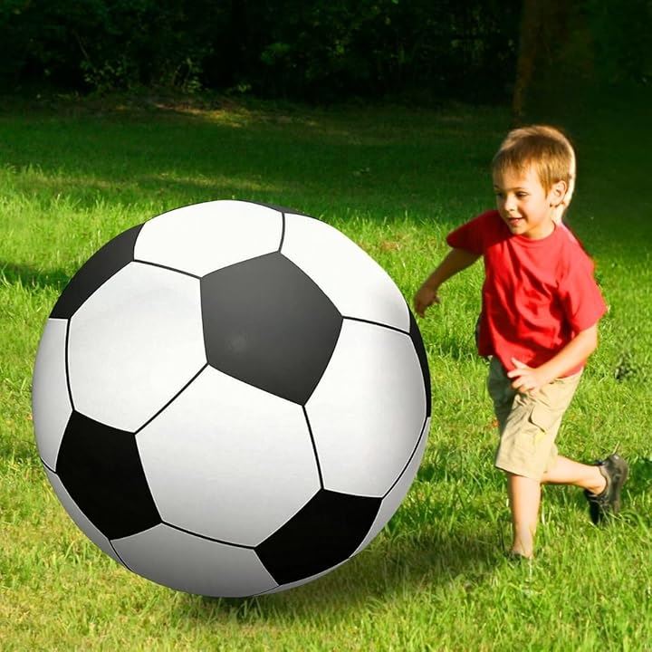 巨大 サッカーボール ビーチボール 大きい ジャンボ マリンスポーツ 水遊び(サッカー, 直径70cm) 4,714円