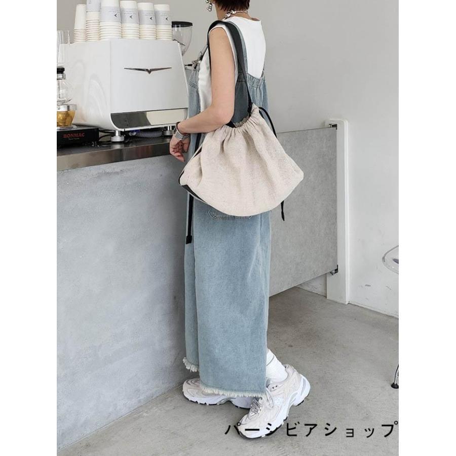 ジャンパースカート デニム レディース デニム ワンピース ワンピース 重ね着 レイヤード風 ジャンスカ サロペット スカート ワンピース ロング丈 春 夏 秋 フ