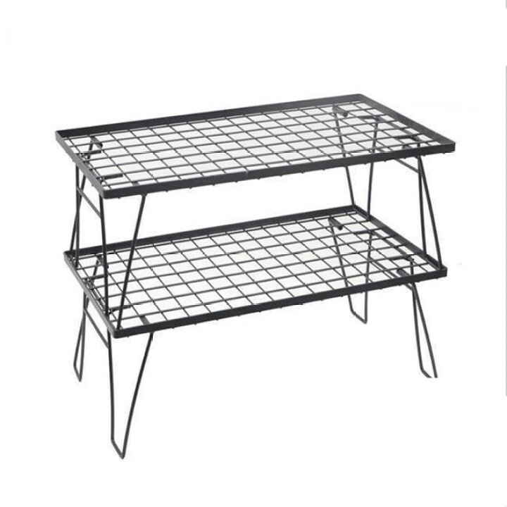 【コスパ最高】フィールドラック 折りたたみテーブル 2枚セット キャンプ収納 コンパクト アウトドア