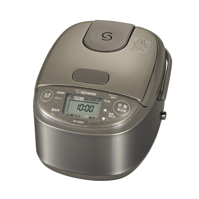 3合炊き 炊飯器 IH炊飯ジャー NP-GM05-XT ステンレスブラウン