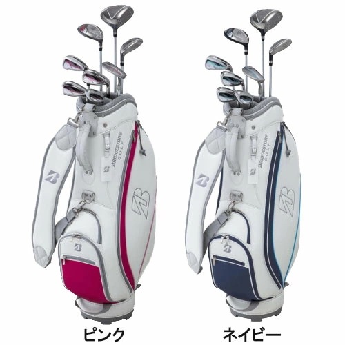 【レディース】BG-100 キャディバッグ付 クラブ8本セット （W：2本+UT：1本+I：4本+パター+CB） 2022