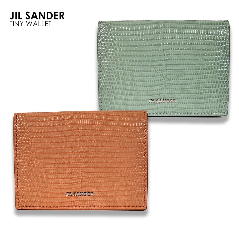【2024年春夏新作】J07UI0011 P6400 TINY WALLET 財布 3つ折り財布 ミニト レザー ミニ財布 ロゴ