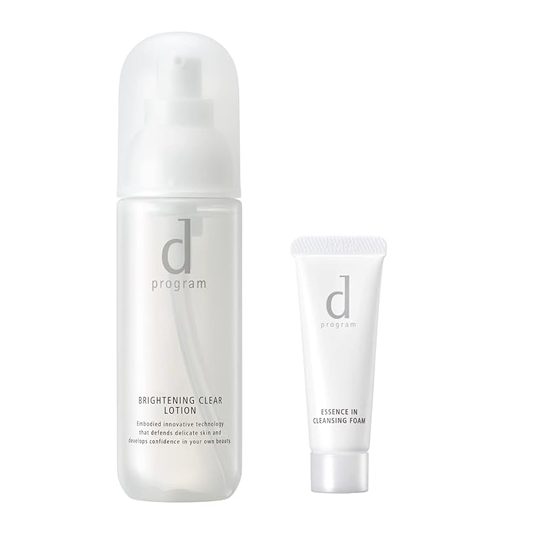 dプログラム(d program) ブライトニングクリア ローション MB 化粧水 本体125mL+洗顔ミニサイズつき【医薬部外品】 敏感肌用 美白ケア