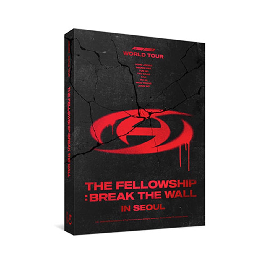 (未開封新品) エティエス (ATEEZ) - WORLD TOUR [THE FELLOWSHIP : BREAK THE WALL] IN SEOUL (Blu-ray)_バージョンランダム