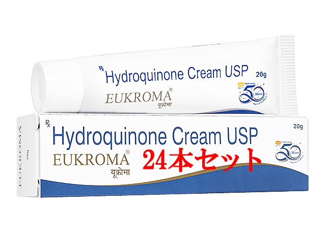 ハイドロキノン4% クリーム（20g）・24本セット　【海外発送】
