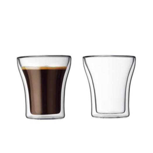 【倉庫直送】ボダム ダブルウォールグラス アッサム 0.2L 2個セット x 2個セット