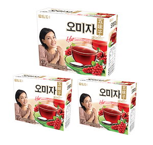 五味子茶（オミジャ茶）3セット　1箱15P　韓国伝統茶