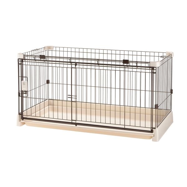 もっとお掃除簡単ペットサークル 120-60 アイボリー ペット用品 23,195円