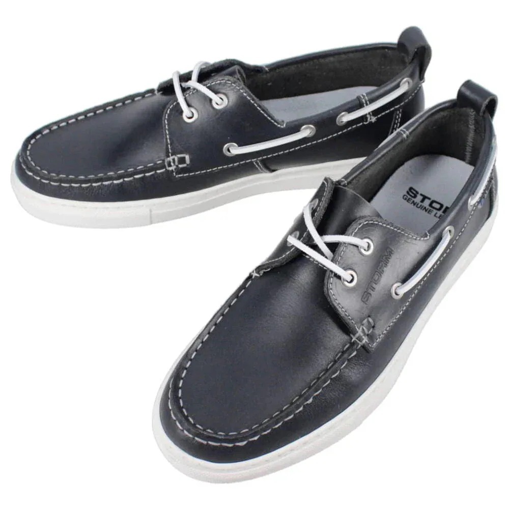 正規品　STORM スニーカー デッキシューズ KEST B2385 TEXAS DK NVY ダークネイビー