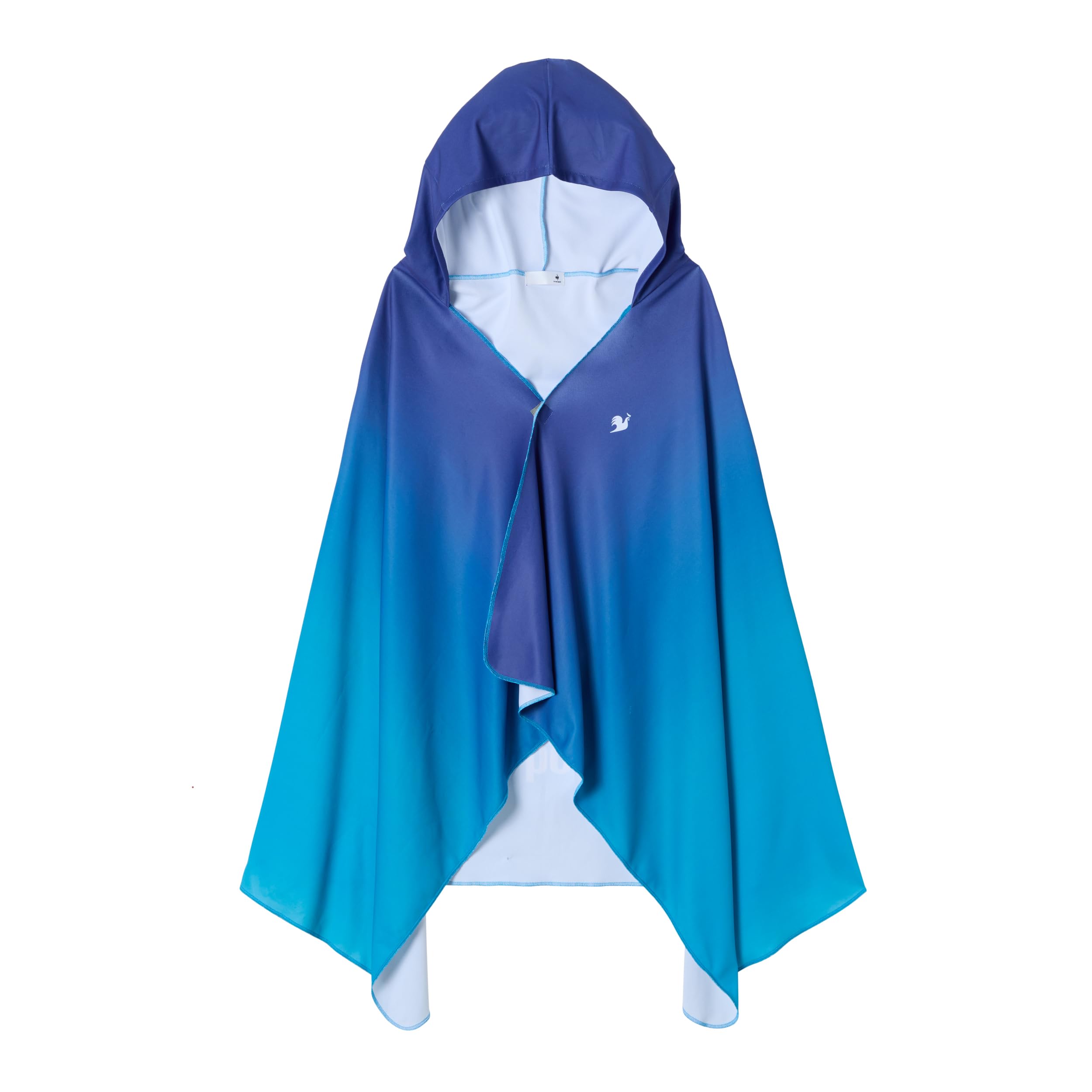 ルコックスポルティフ 冷感ポンチョ ブルー Free Size ユニセックス BL00 LN5FPO90U
