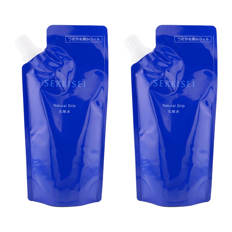 [2個セット]クリアウェルネス ナチュラル ドリップ つめかえ 170mL 化粧水 スキンケア うるおい 保湿 乾燥 詰め替え用 レフィル[ギフトラッピング対応]