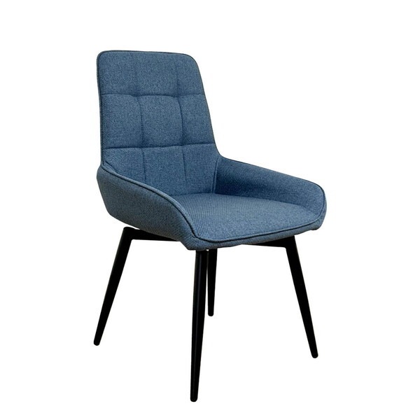 後藤家具物産 DC-RKKA-BL ブルー ルッカ ダイニングチェアー 2脚入 メーカー直送