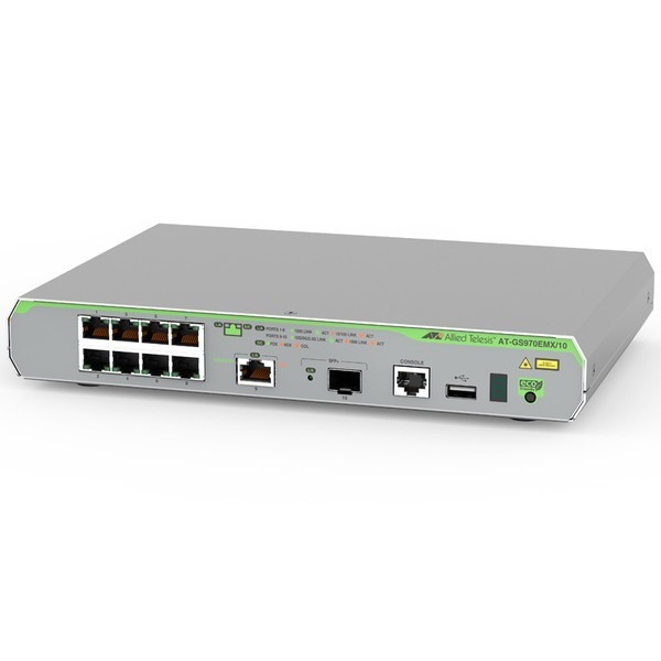 アライドテレシス AT-GS970EMX/10 [レイヤー3スイッチ]