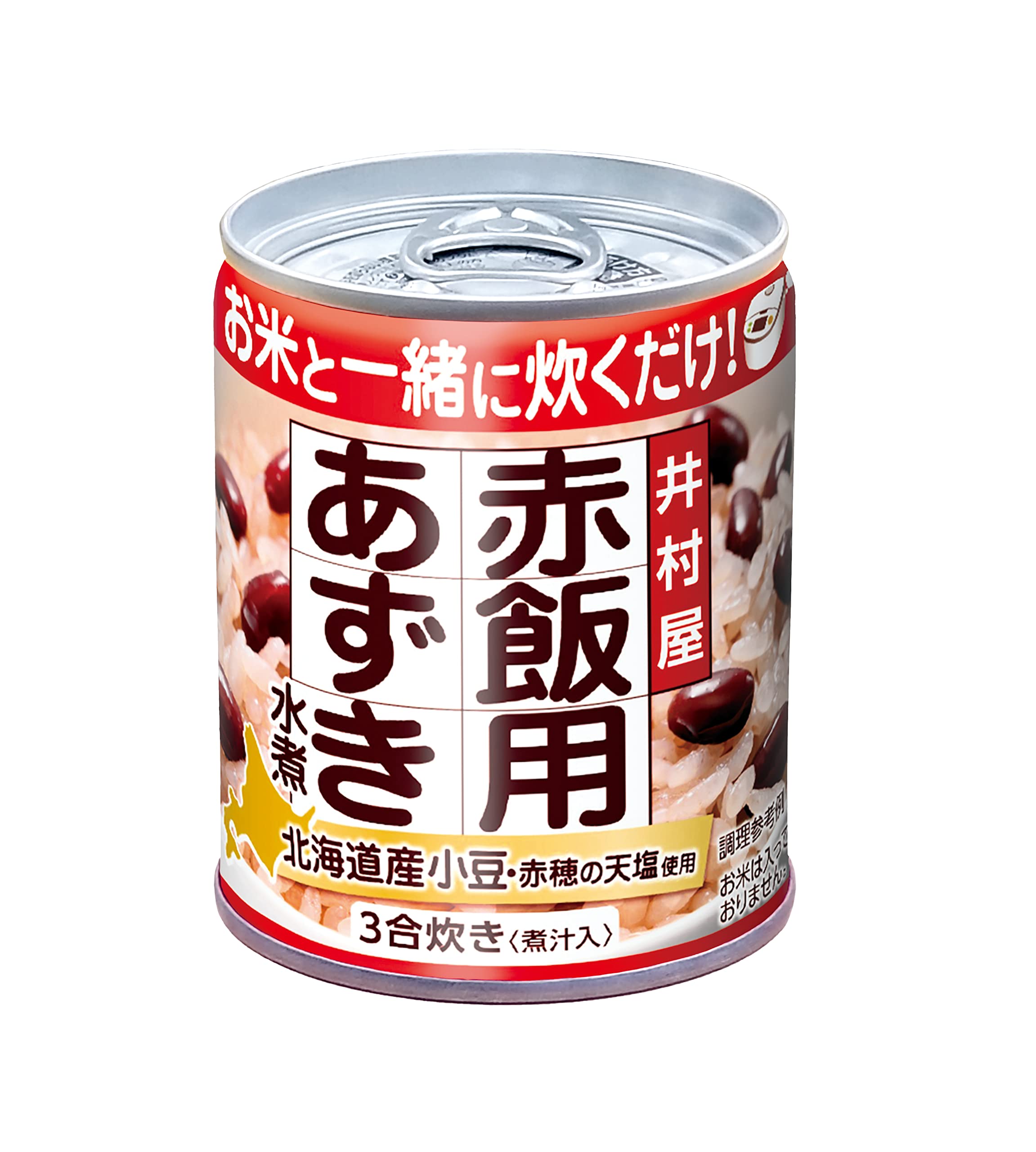 井村屋 赤飯用あずき水煮 225g×24個