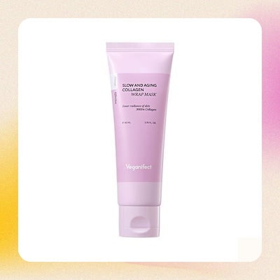 Veganifect コラーゲンパック80ml 3個セット Qoo10] ヴィーガンイフェクト 【公式】 塗るマスクパック／低